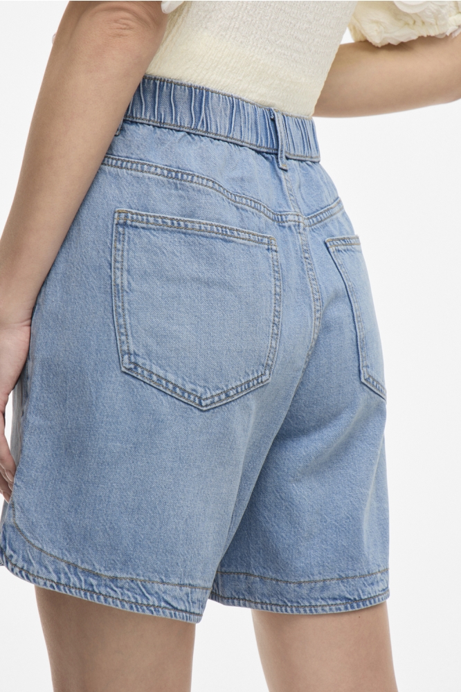 VIKIKI HW DENIM SHORTS LBD 14106814 LIGHT BLUE DENIM